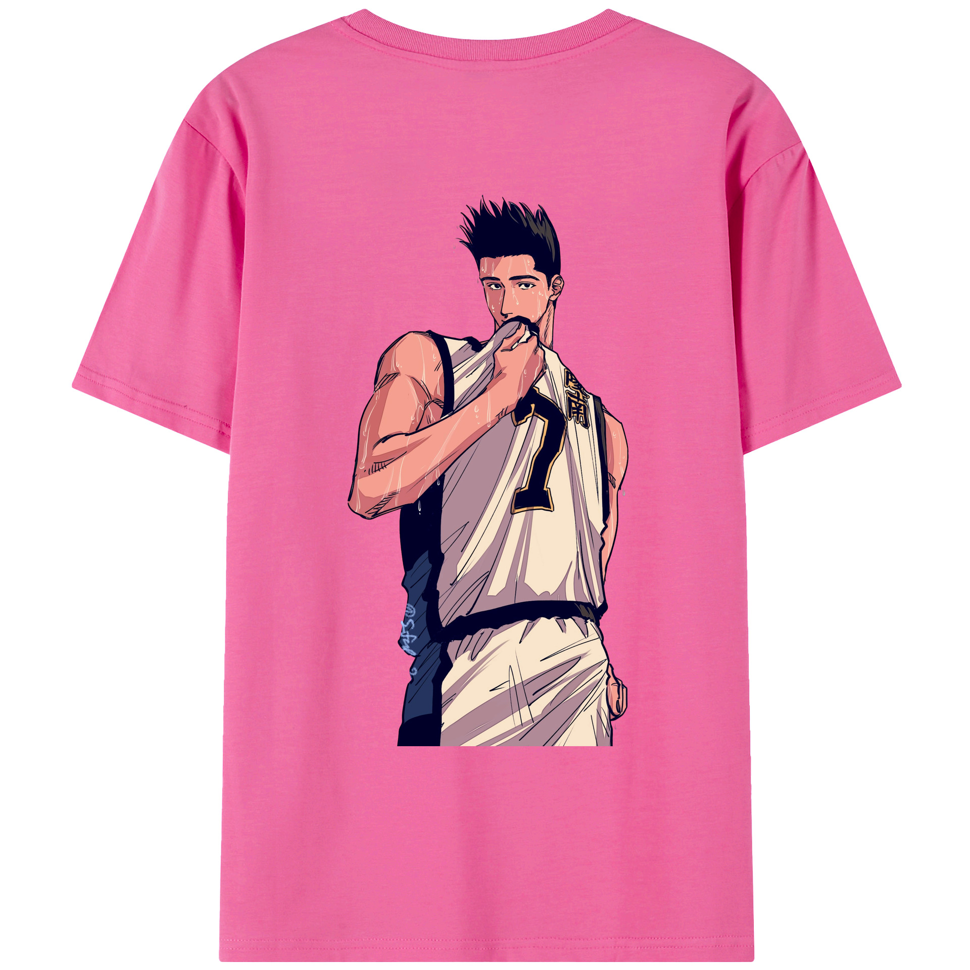 SLAM DUNK／スラムダンク レディース半袖Tシャツ(バックプリント)